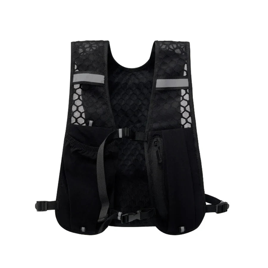 Bolsa peitoral refletora para armazenamento durante corrida e ciclismo | Fioriscas