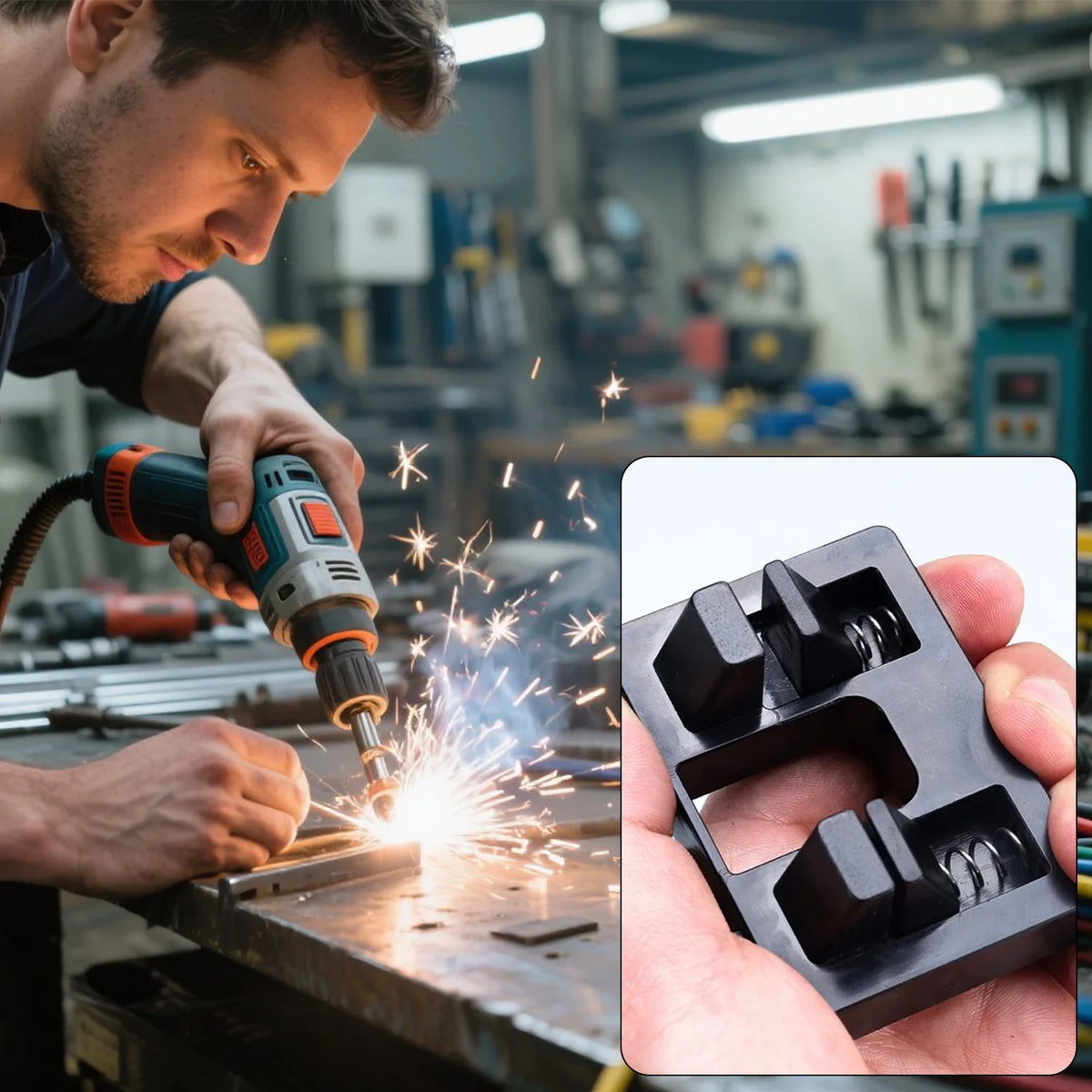 Grampo de fixação ajustável com silicone resistente ao calor para soldadura de PCB e reparação de BGA | Fioriscas