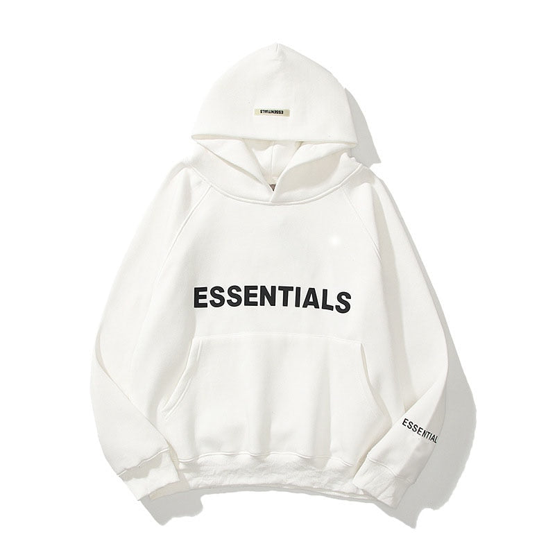Essentials | Fear of God | Vetoketjullinen huppari kengurutaskulla