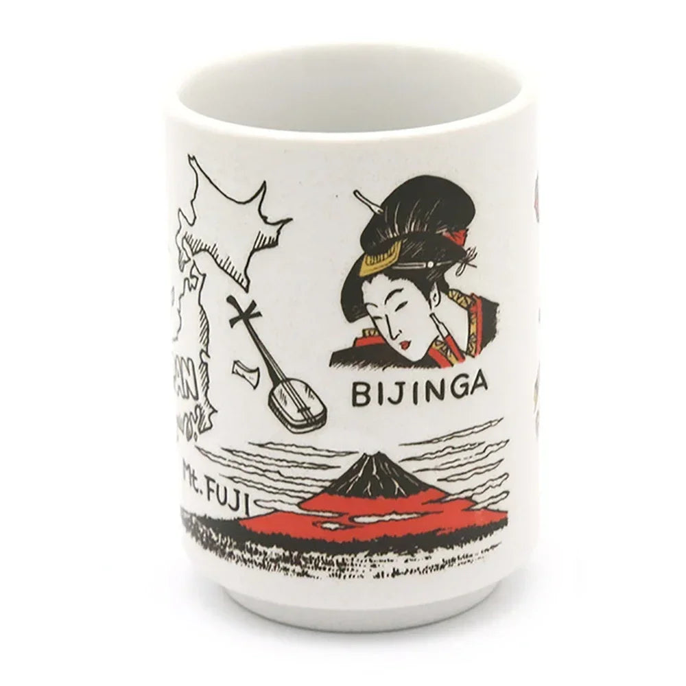 Kiyomi Hand-Painted Japanese Teacups, Collector's Edition