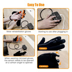Finger Mobility Glove With Solo Valve Control And Mirror Sync Mode
