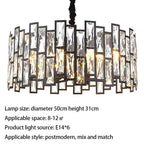 K9 Crystal Chandelier, Kylar Arden Collection With Dimmable LED