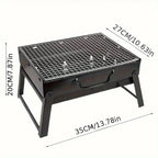 Kompakt utomhusgrill för resor och camping - Fioriscas