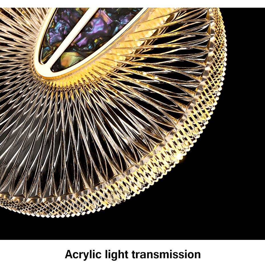 Aurelia-hanglamp, goudkleurige kristalafwerking, instelbare wittint-optie