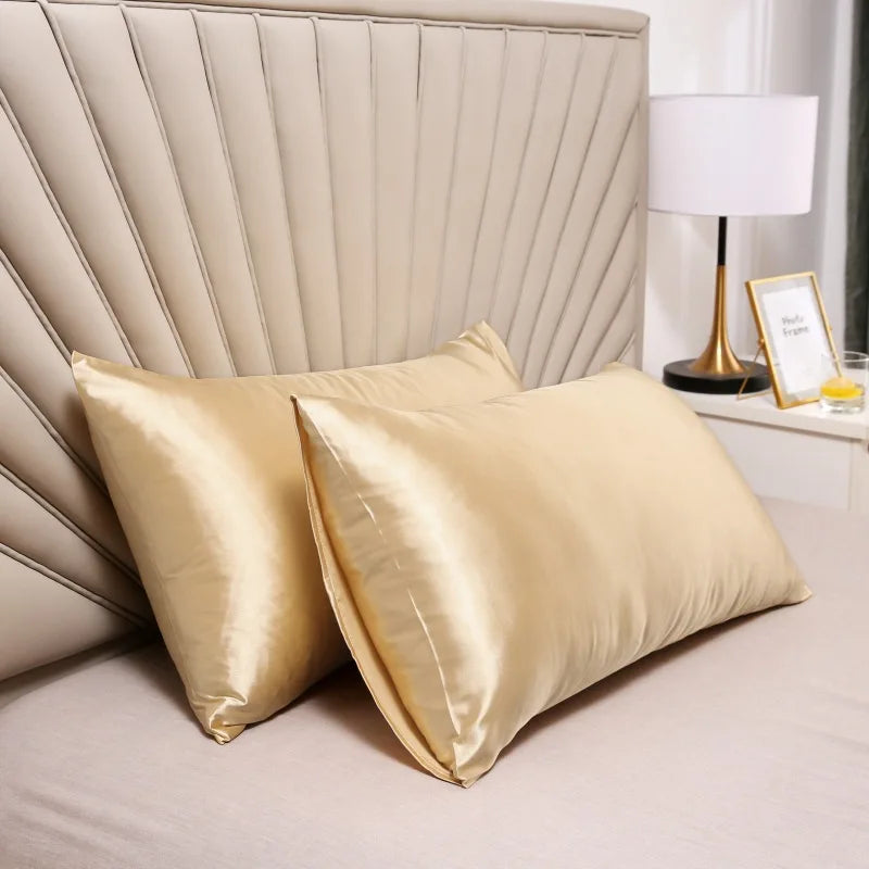 LunaSilk Mulberry Silk Pillowcase, Hypoallergenic Sleep Cover