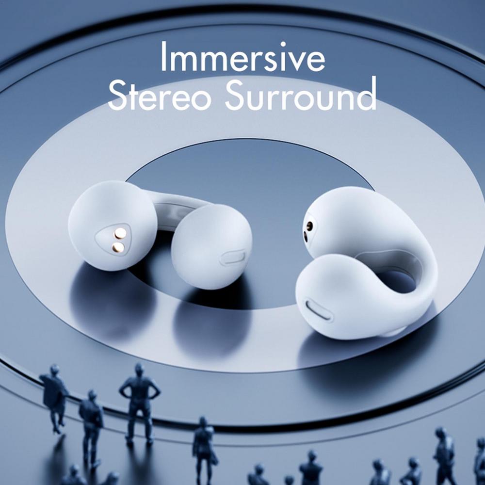 NovaPulse Pro Plus Wireless Bone-Conduction Earbuds for Workouts