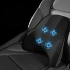 Elektrisch nek- en lendensteunkussen voor auto & kantoor - Fioriscas