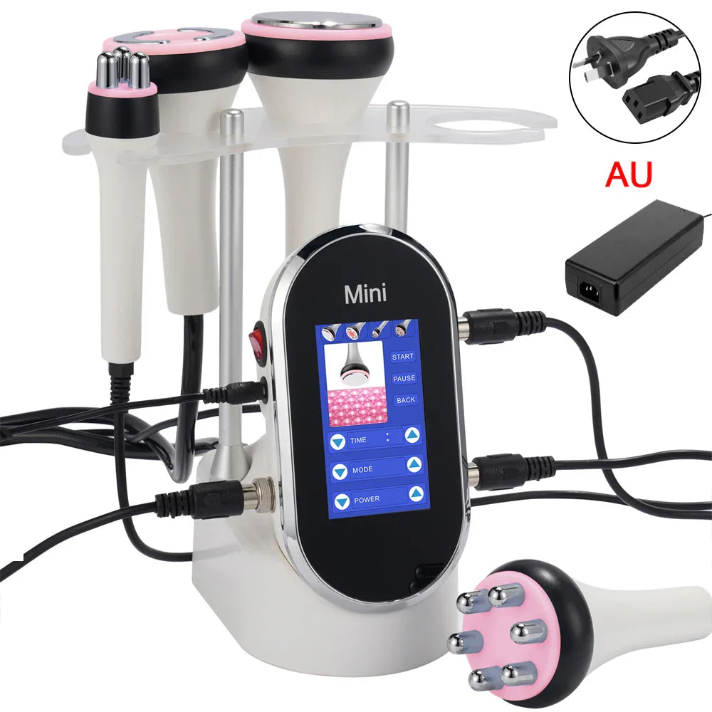 All-In-One Ultrasonic Cavitation Enhanced RF For Body Contouring Device With EMS Vacuum