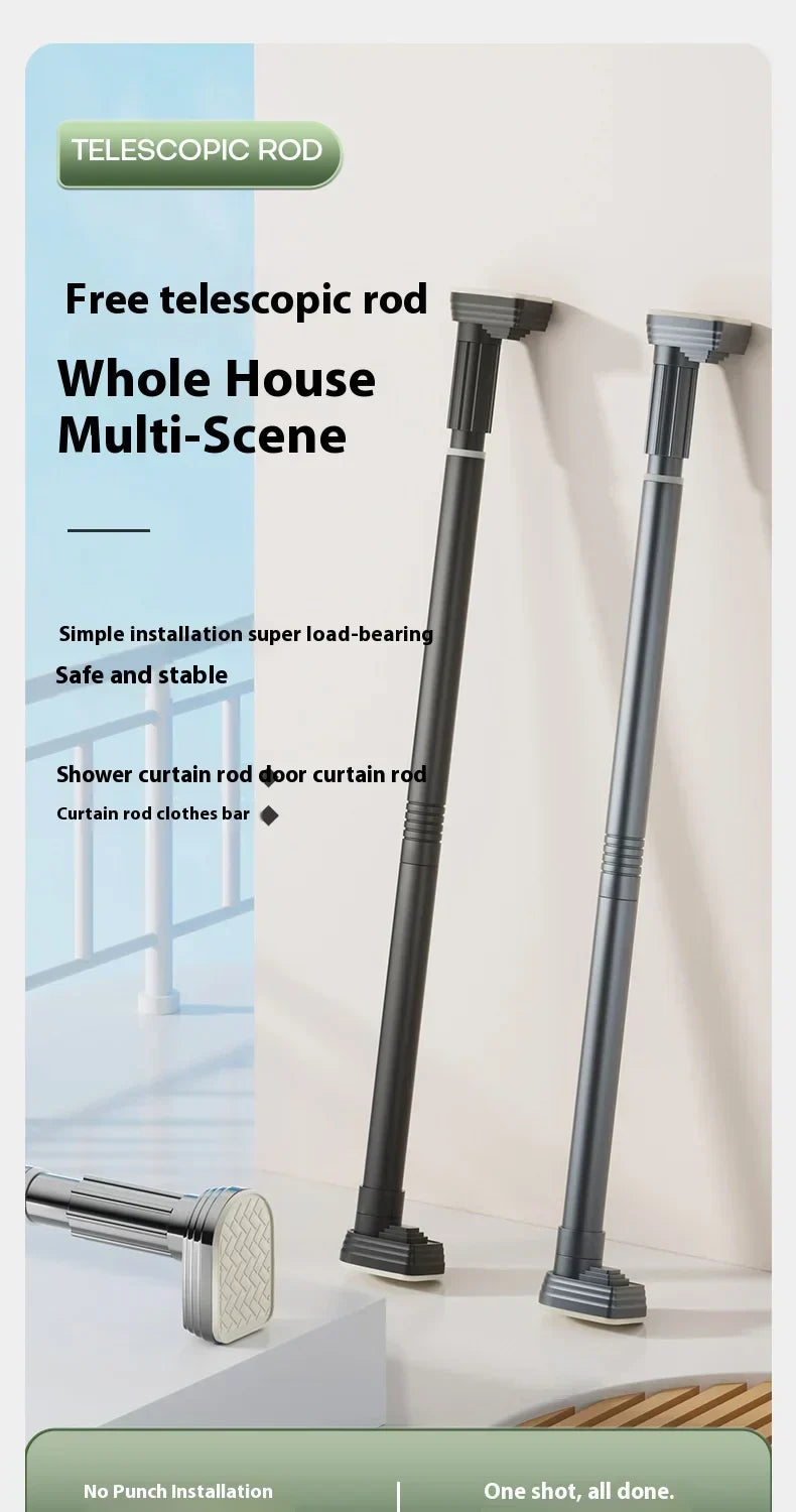 Drill-Free Telescopic Hanger Rod