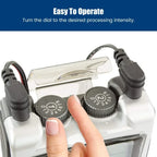 Dual-Channel TENS EMS Muscle Stimulator With 4 Electrode Pads