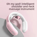 Masseur électrique pour le cou avec fonction chauffante pour soulager la douleur - Fioriscas