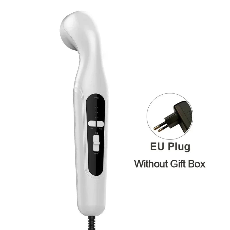 1 MHz ultralydsterapiapparat med tre effektniveauer og automatisk timer til lindring af muskel- og ledsmerter