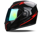 Modułowy kask motocyklowy z podwójną szybą, certyfikowany DOT | Fioriscas