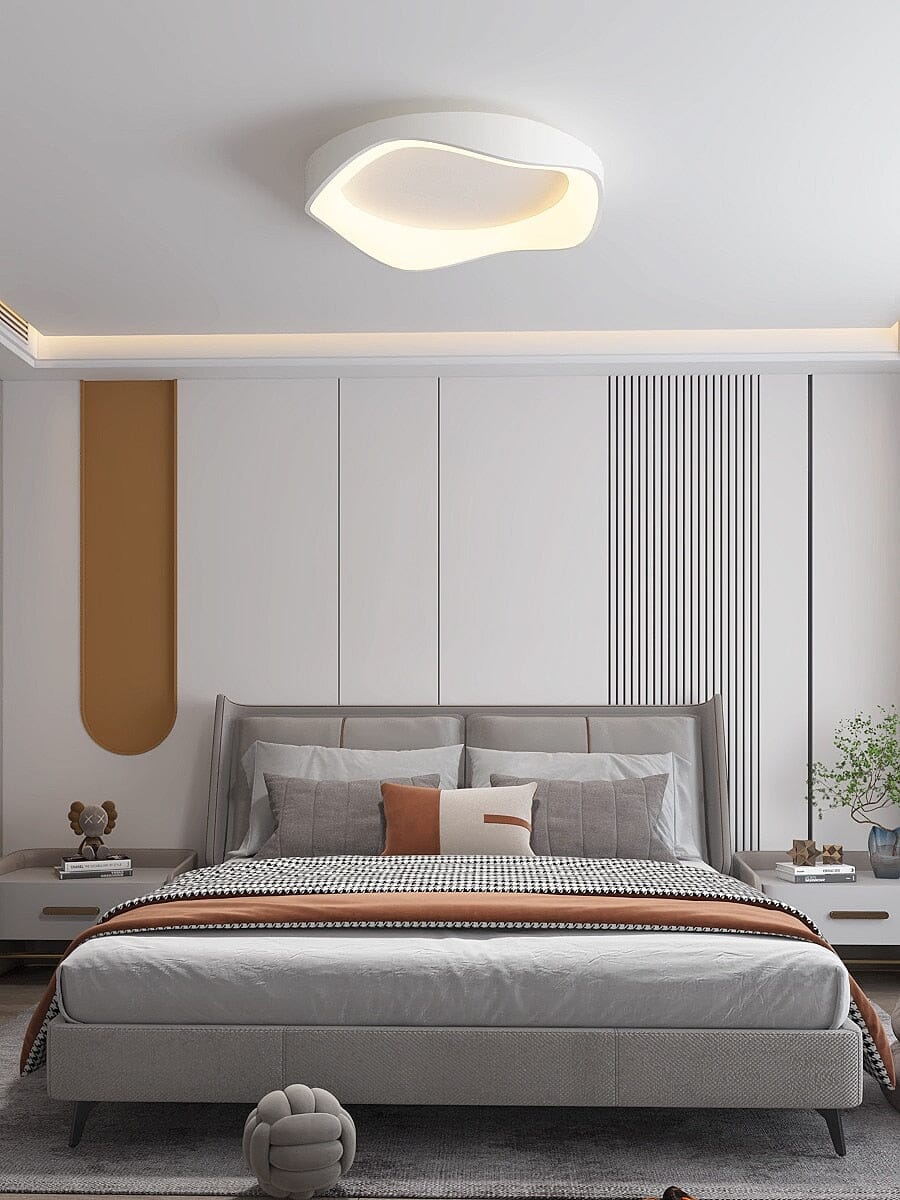 Remote-Controlled Ceiling Or Wall Light, Virelli 3-Tone LED Fixture