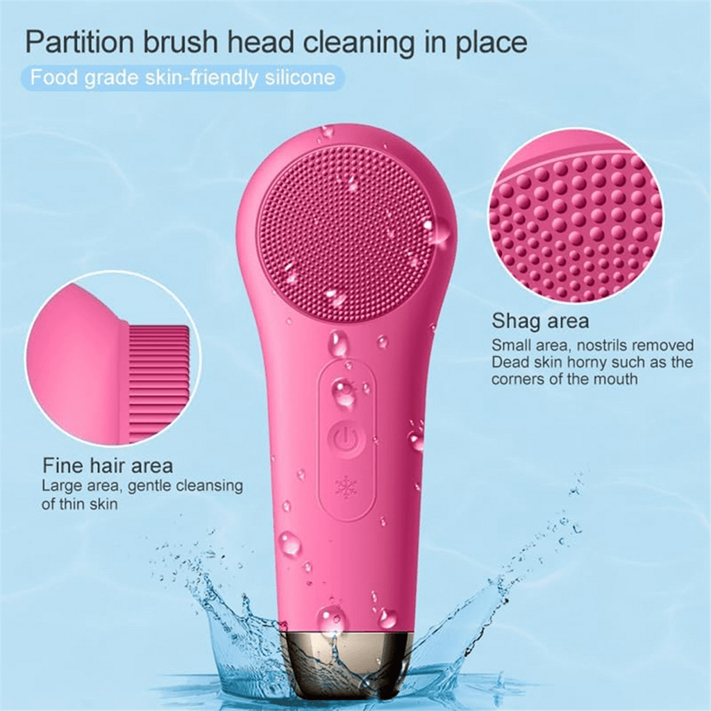 3-in-1 Facial Brush for Radiant, Healthy Skin - Fioriscas