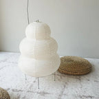 Hikari Rice Paper Desk Lamp, LED With 3-Level Dimmer