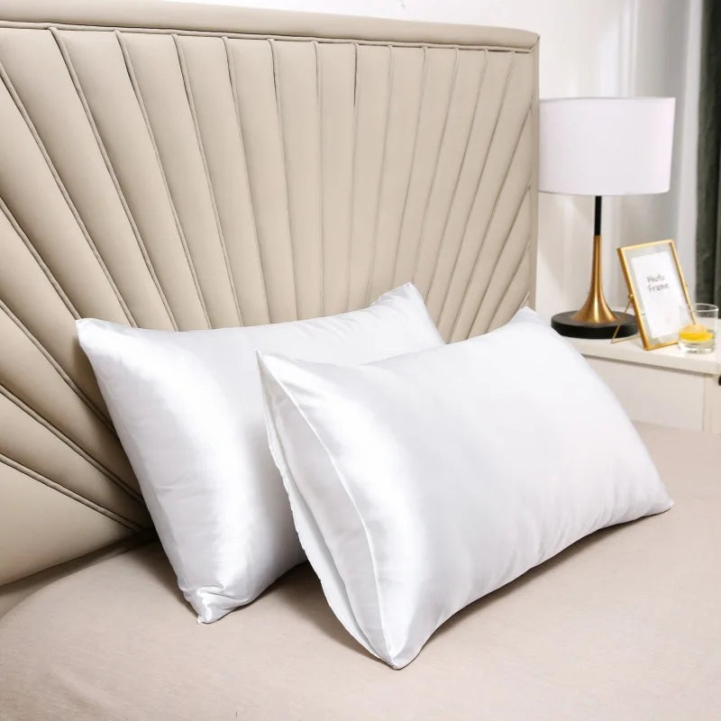 LunaSilk Mulberry Silk Pillowcase, Hypoallergenic Sleep Cover