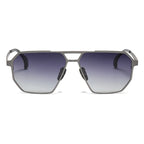 LyraForge Titanium Frame Aviator Sunglasses, UV400 Polarized Lenses