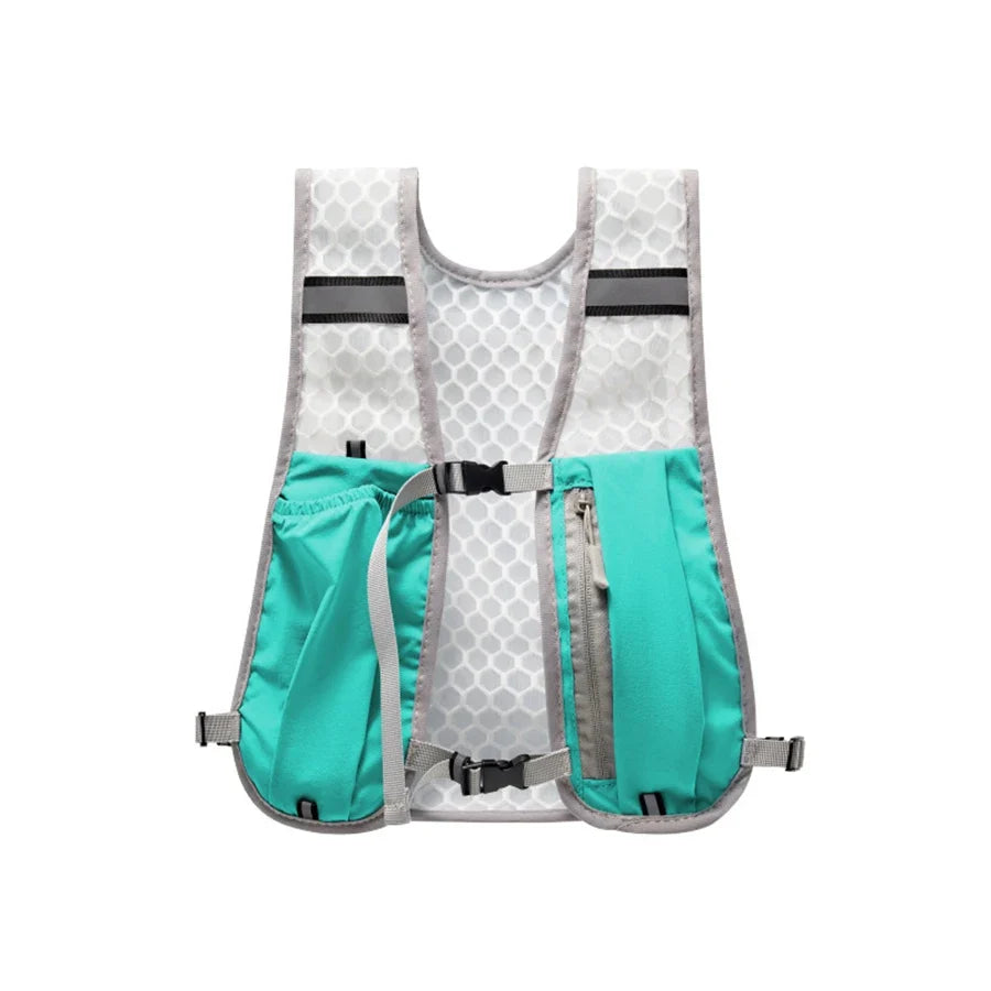 Bolsa peitoral refletora para armazenamento durante corrida e ciclismo | Fioriscas