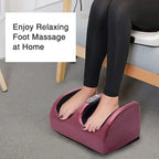 Luxury Shiatsu foot massager with heat function | 12 3D massage balls & timer - Fioriscas