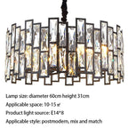 K9 Crystal Chandelier, Kylar Arden Collection With Dimmable LED