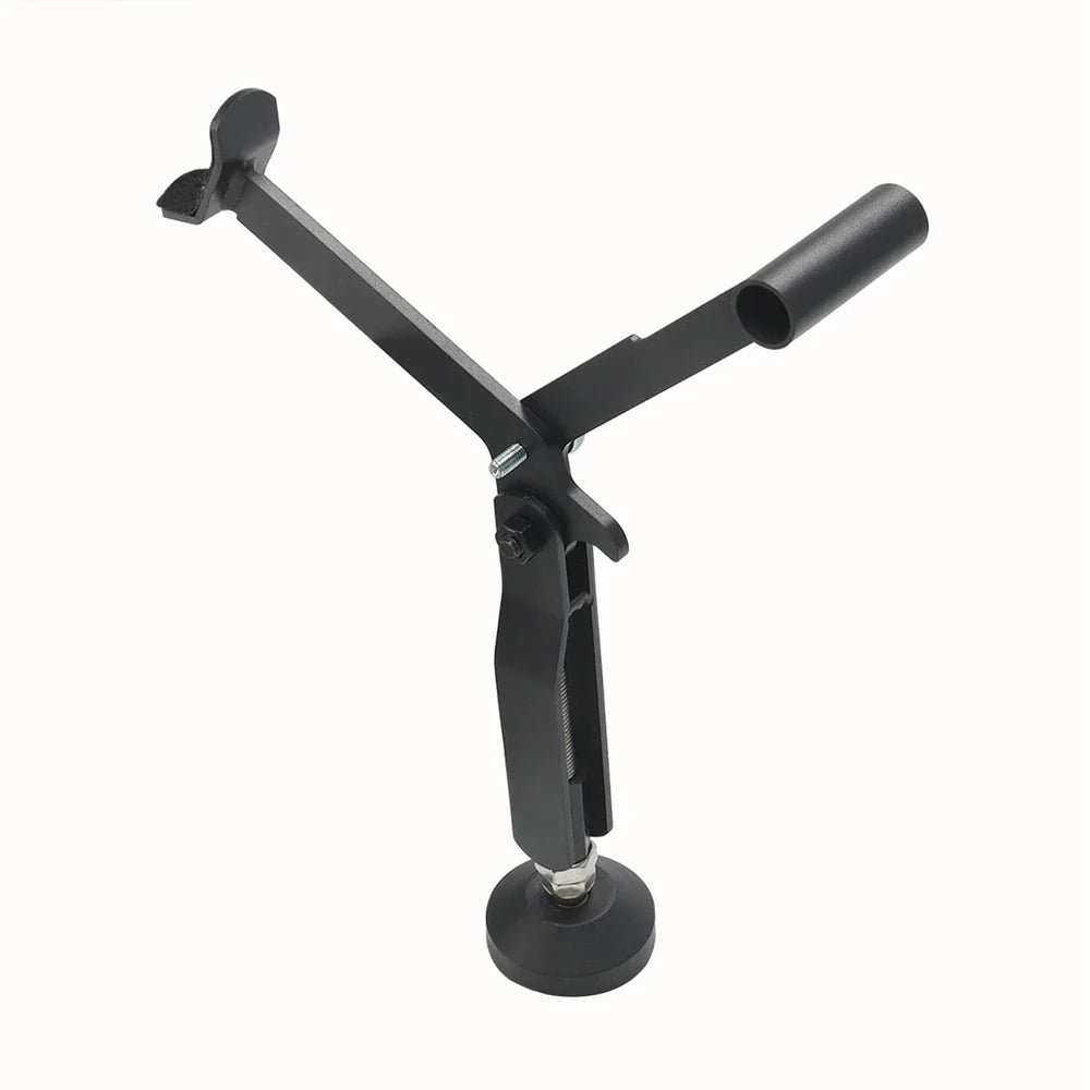 Suporte universal para roda de motociclo com altura ajustável e bloqueio automático | Fioriscas