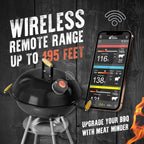 Thermomètre à viande sans fil pour barbecue et grill - Fioriscas