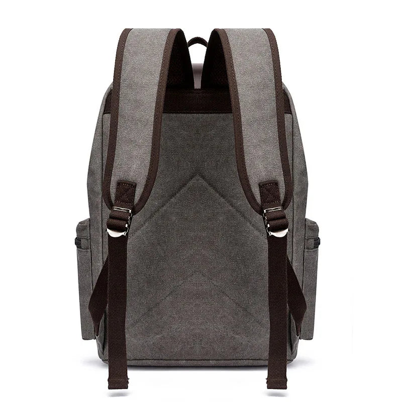 Batoh Ridgewell Vintage Canvas s kapsami proti krádeži, 20–35 l