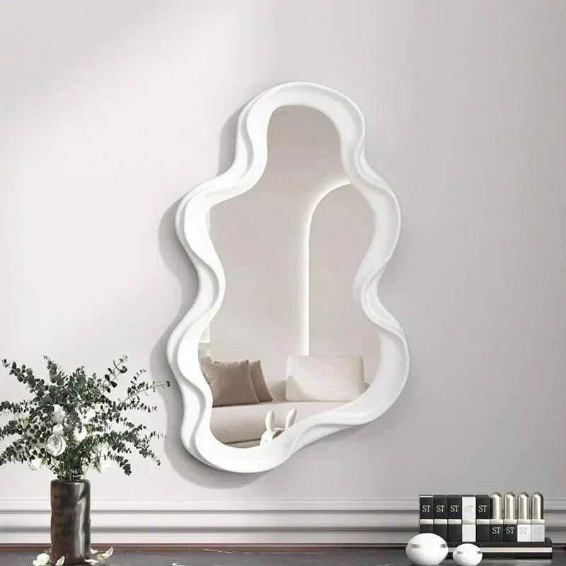 Spiegelia Decorative Cloud-Shaped Mirror - for Living Room, Bedroom & Bathroom