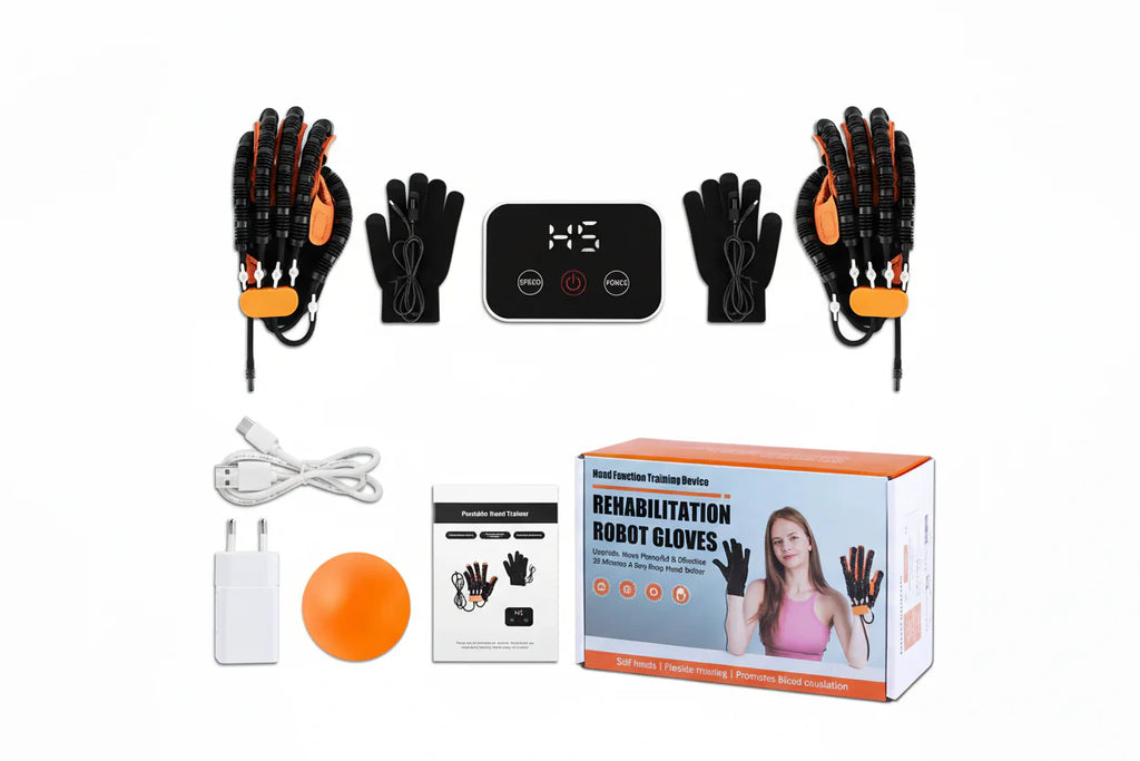 Finger Mobility Glove With Solo Valve Control And Mirror Sync Mode