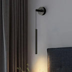 Marlow LED-vägglampa i koppar, uppåtriktat ljus, svart eller guld