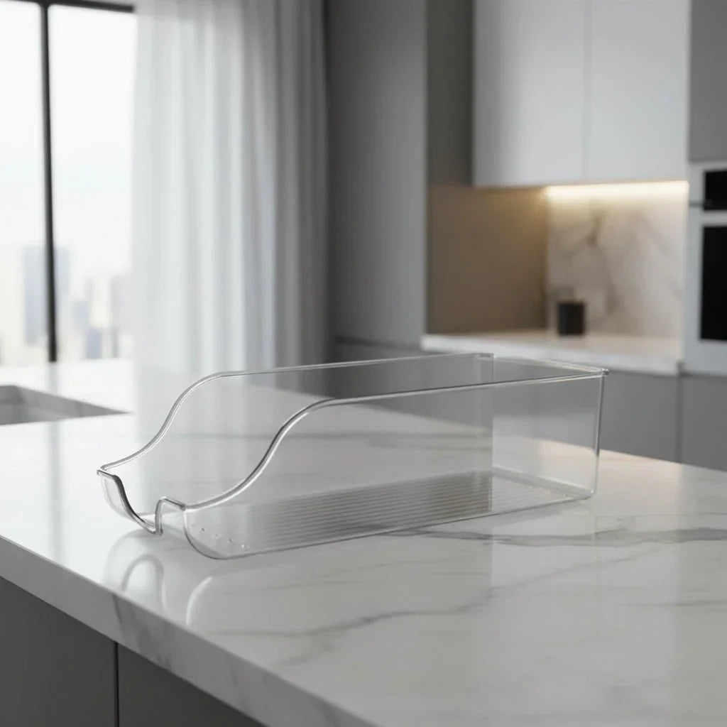 Kompakti tölkkijärjestäjä jääkaappiin ja pakastelokeroon - Fioriscas