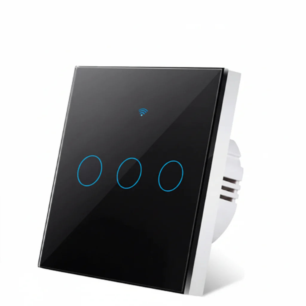 Smart WiFi Touch Light Switch, No Neutral Wire Needed, Alexa & Google
