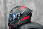 Motorcycle Helmet, Modular Flip-Up Design With Twin-Lens Shield, DOT Certified