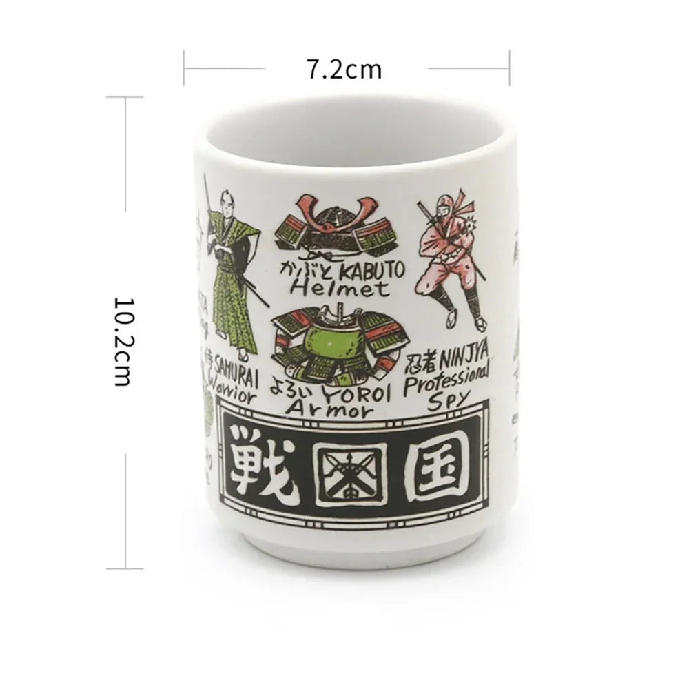 Kiyomi Hand-Painted Japanese Teacups, Collector's Edition