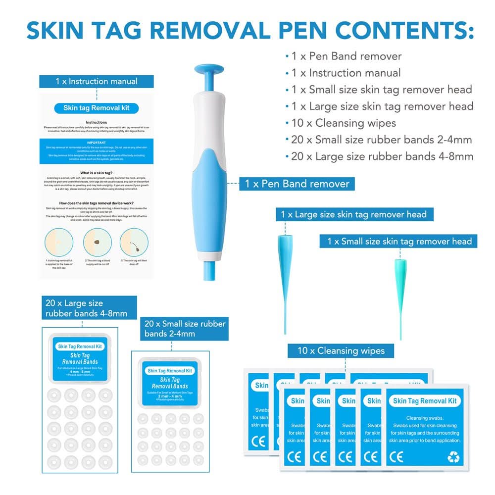 Painless skin tag removal for neck, back & body - Fioriscas