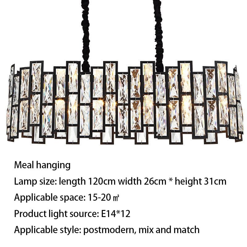 K9 Crystal Chandelier, Kylar Arden Collection With Dimmable LED
