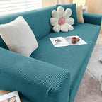 Stretchy Sofa Slipcover, Non-Slip Fit For 1 To 4 Seat Couches, Machine Washable