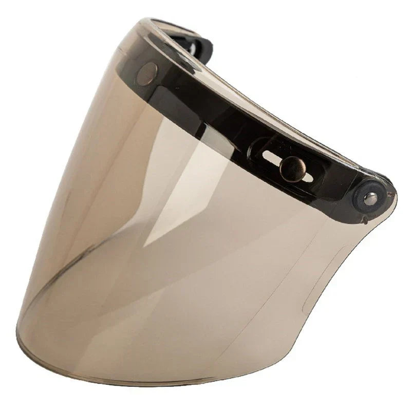 BKS65 Vintage Rider Visor With Anti Fog UV Proof Polycarbonate | Fioriscas