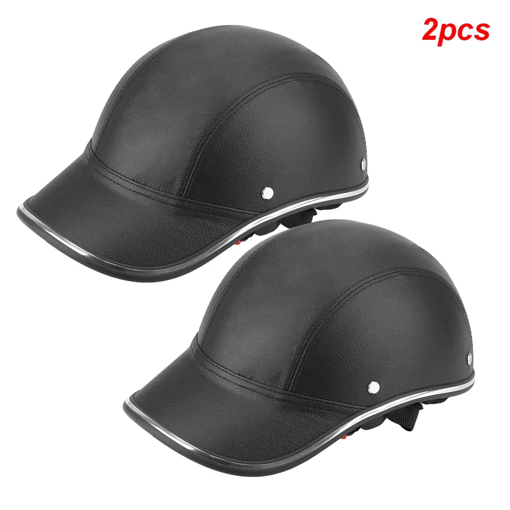 Vintage Baseball Cap Style Half-Helmet for Casual Riding | Fioriscas