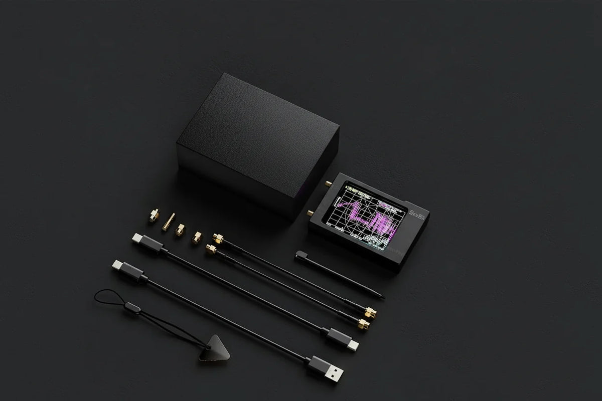 Analisador RF vetorial de 1.5GHz para testes de antenas e redes | Fioriscas