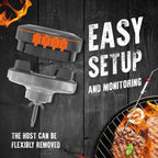 Thermomètre à viande sans fil pour barbecue et grill - Fioriscas