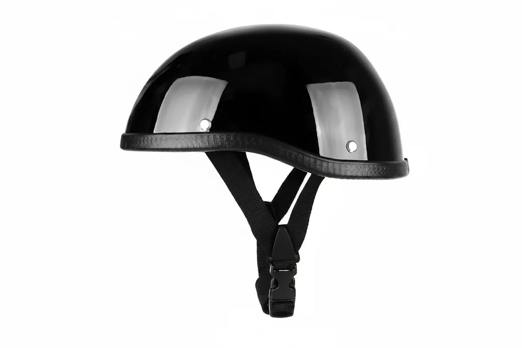 Vintage Retro Half-Face Motorcycle Helmet | Fioriscas