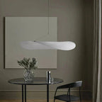 Lyra Hand-Knitted Tyvek LED Pendant Light With Chip Pattern