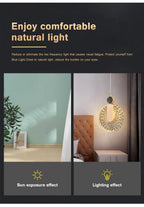 Aurelia-hanglamp, goudkleurige kristalafwerking, instelbare wittint-optie