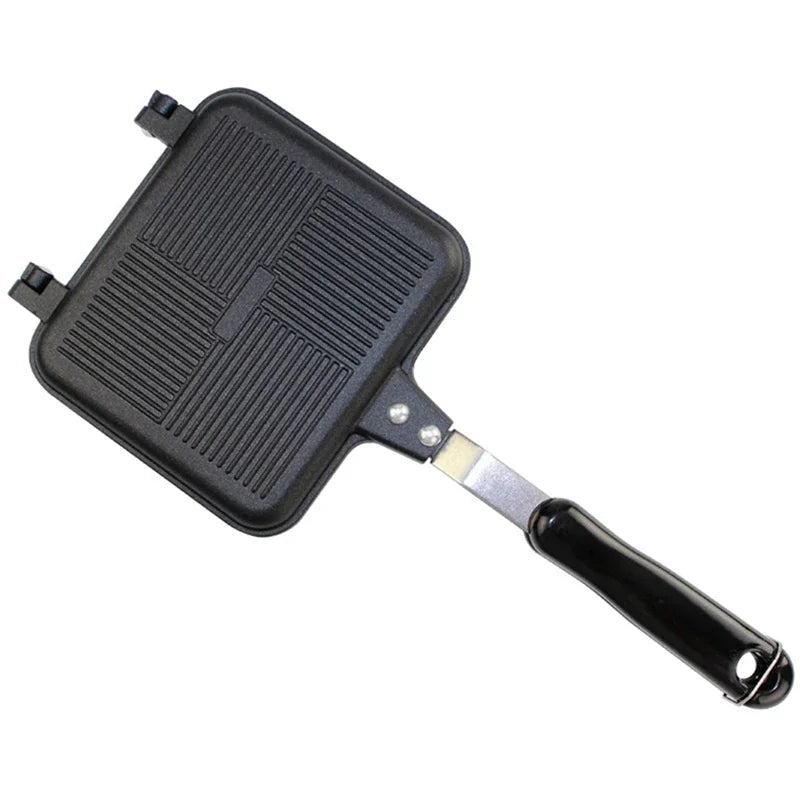 Dubbel-sidig non-stick smörgåspanna i aluminiumlegering (35 × 15 cm) - Fioriscas