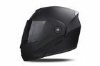 Modułowy kask motocyklowy z podwójną szybą, certyfikowany DOT | Fioriscas