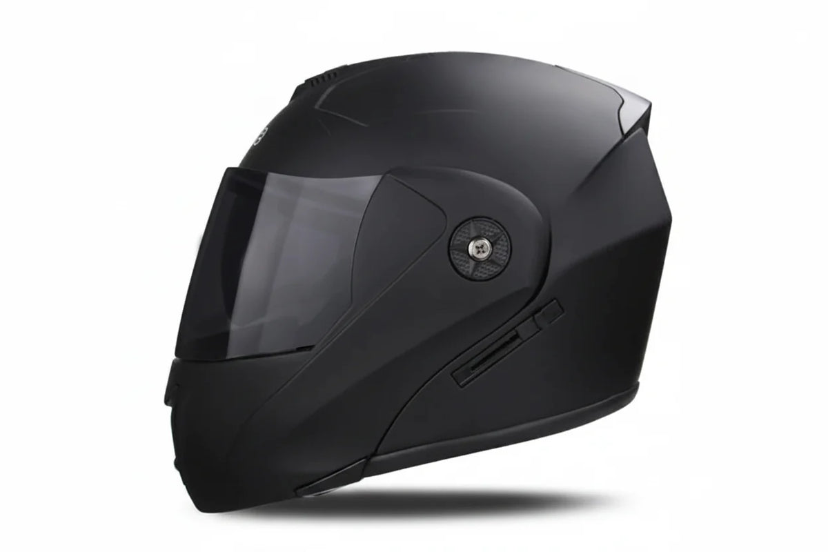 Modułowy kask motocyklowy z podwójną szybą, certyfikowany DOT | Fioriscas