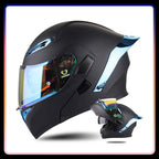 Modular Full-Face Motorcycle Helmet with Dual Visor | Fioriscas