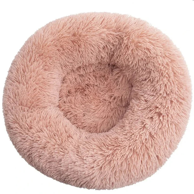 CozySphere-pehmoeläinten pyöreä peti kissoille ja koirille, liukumaton ja pestävä pohja